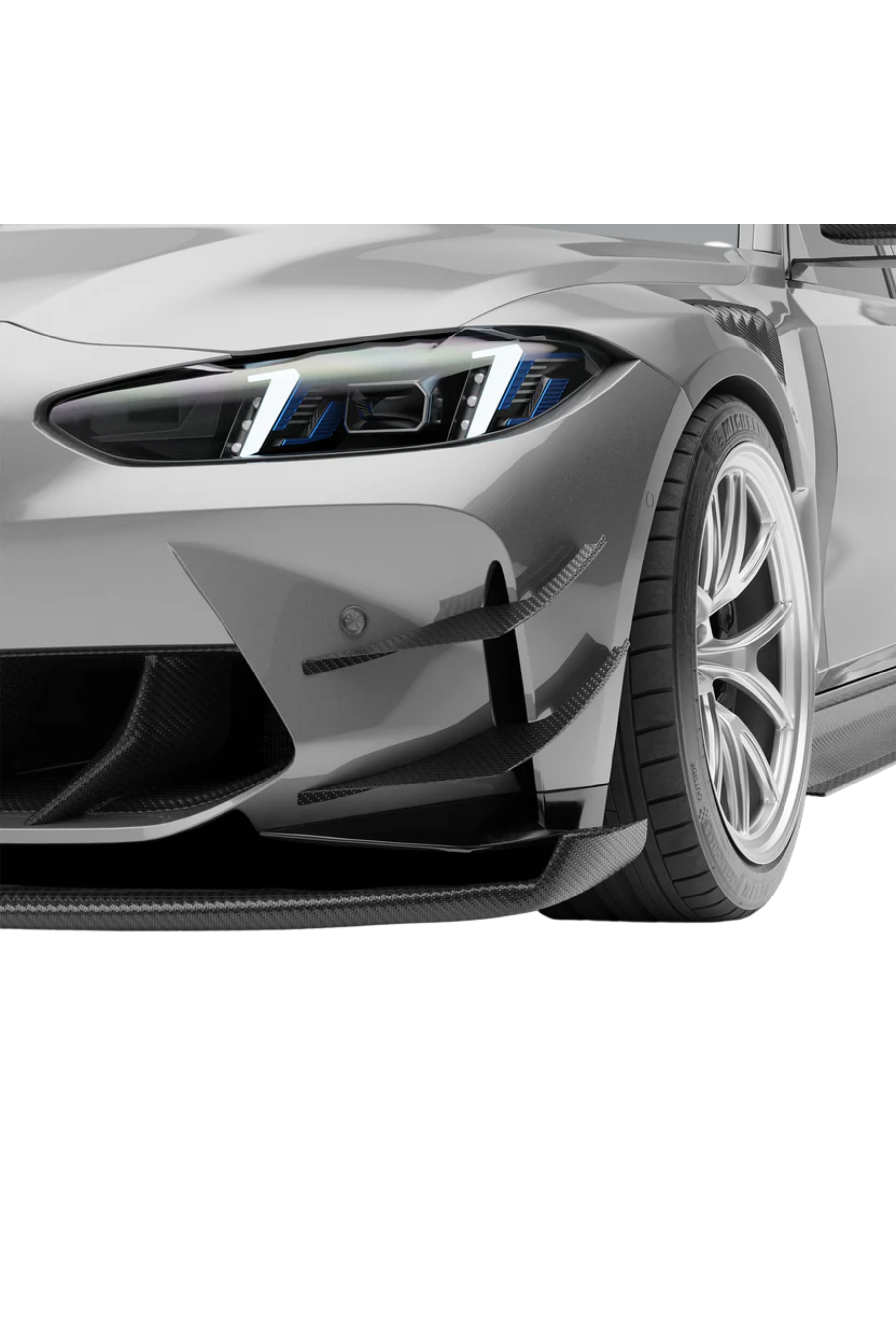 Revozport G8X M3/M4 Carbon Fiber Race Front Canards - G80/G82/G83