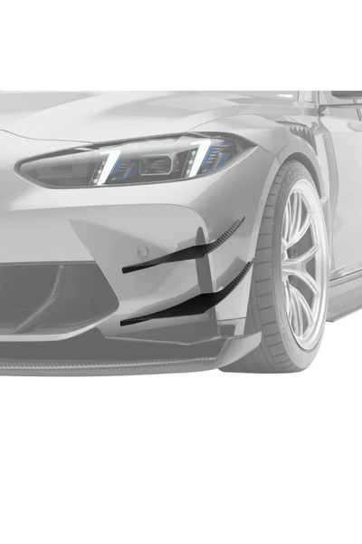 Revozport G8X M3/M4 Carbon Fiber Race Front Canards - G80/G82/G83