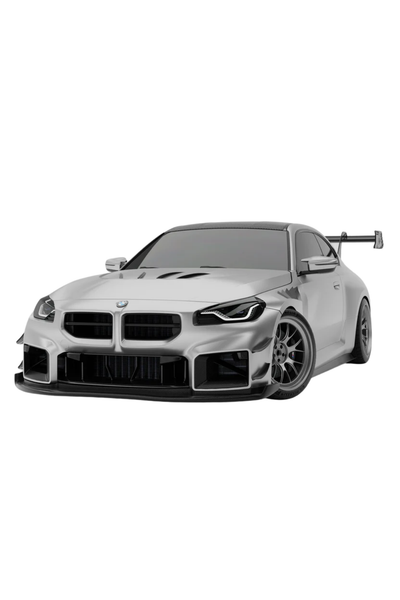 Revozport G87 M2 Carbon Fiber Aero Splitters & Air Dam - Race Division