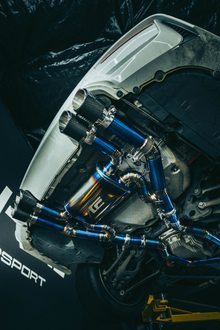 S55 F8X M2/M3/M4 Titanium Valved Catback Exhaust - Cen-Cal Motorsport