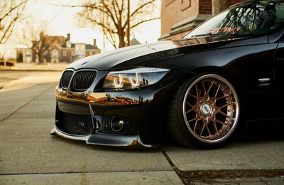 E9X M3 Carbon Fiber Lip V-STYLE Rep Bumper