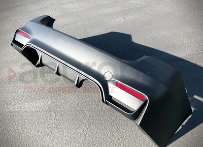 2012-2019 F30 3 Series M3 Rear Bumper Quad Outlet Only