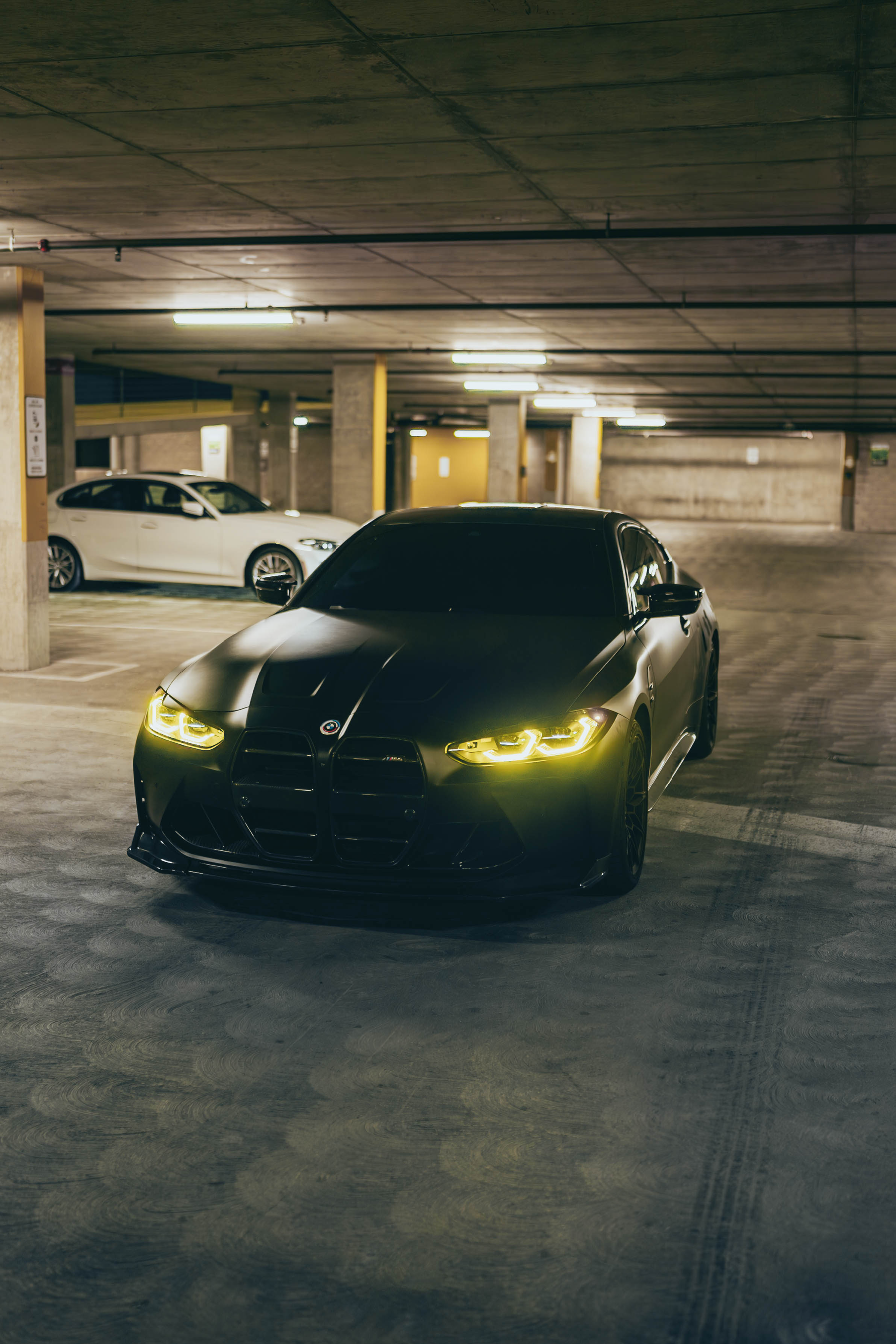 Yellow CSL DRL Headlight Module / G80 M3 / G82/G83 M4