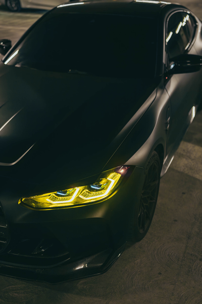 Yellow CSL DRL Headlight Module / G80 M3 / G82/G83 M4