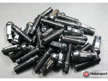 CLEARANCE 65mm Black Stud 5-Lug Kit 14×1.5 & MH Titan nuts Package