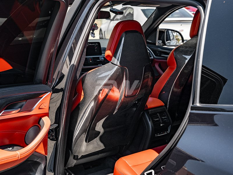 BMW F97 X3M & F98 X4M Carbon Fiber Seat Backs