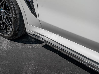 BMW G01 G02 F97 F98 RWS CF Side Skirt Extensions