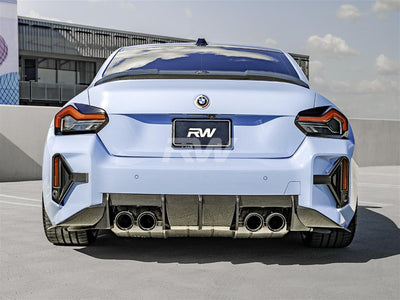 BMW G87 M2 G42 RWS Dry Carbon Fiber Trunk Spoiler