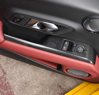 A90/A91 Supra Carbon Fiber Door Control Panel Cover