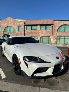 A90/91 Carbon Fiber E Style Front Lip