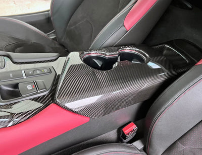 A90/A91 Supra Carbon Fiber Console Cover
