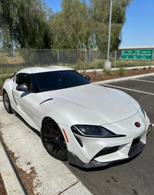 A90/91 Carbon Fiber E Style Front Lip