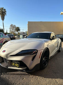 A90/91 Carbon Fiber E Style Front Lip