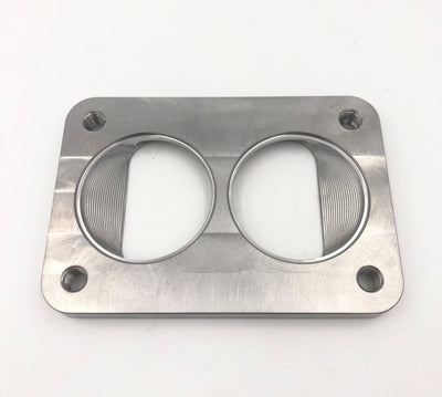 KLM T6 Dual 2.5″ Turbo Transition Flange