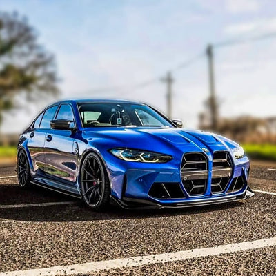 G8X M3/M4 L Style Gloss Black Front Lip - G80/G82/G83
